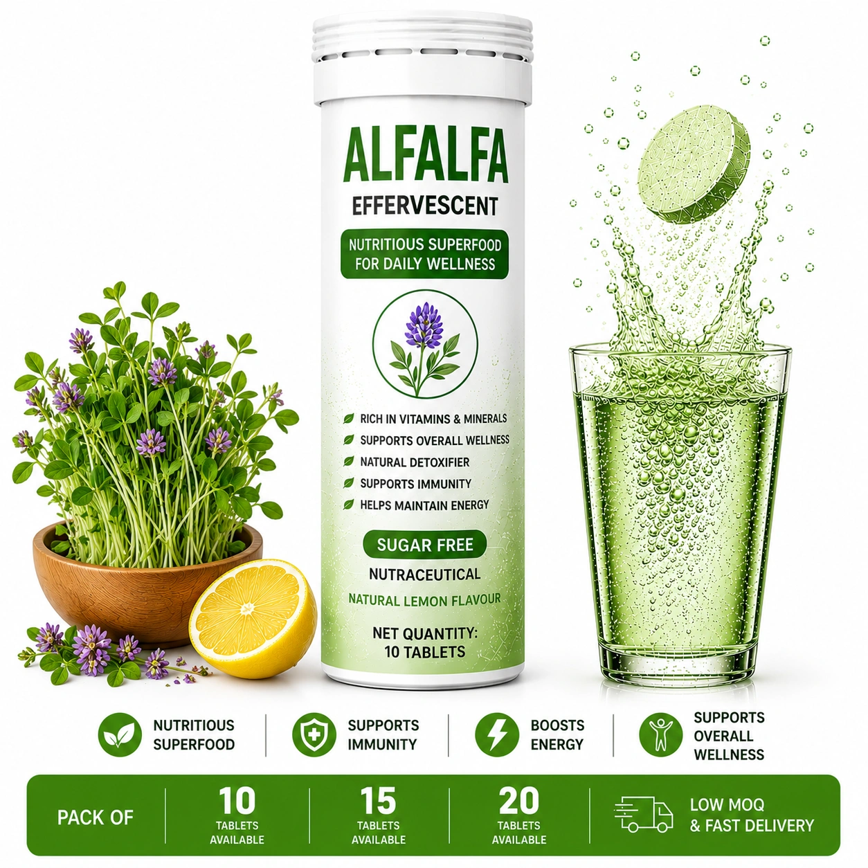 AlfaAlfa Effervescent Tablet