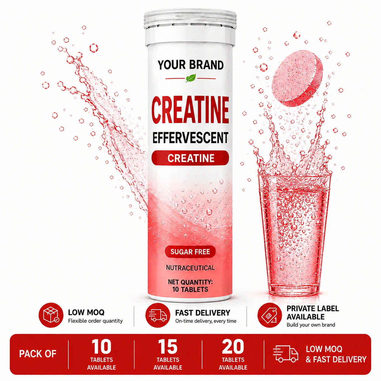 Creatine Effervescent Tablet