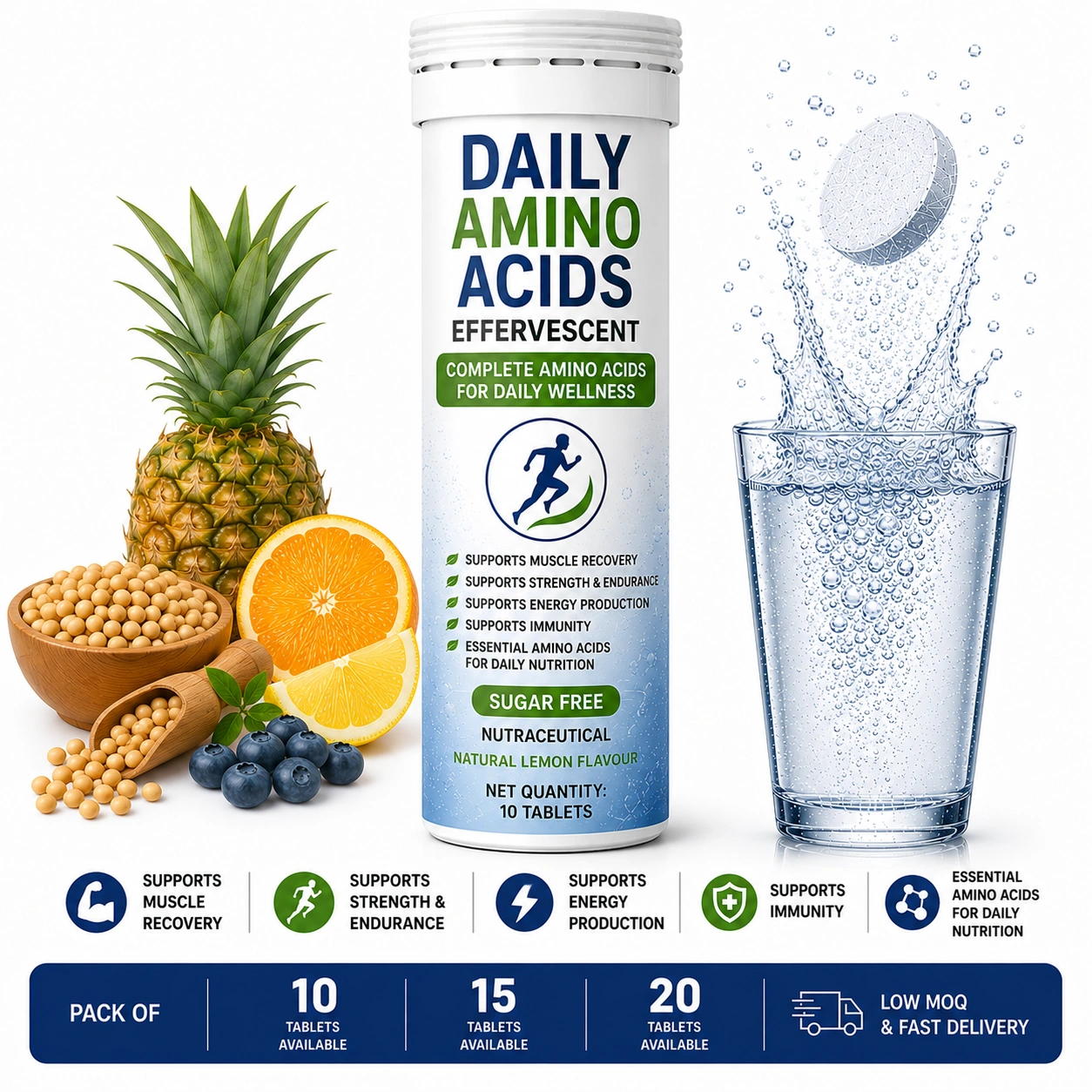 Daily Amino Acids Effervescent Tablet