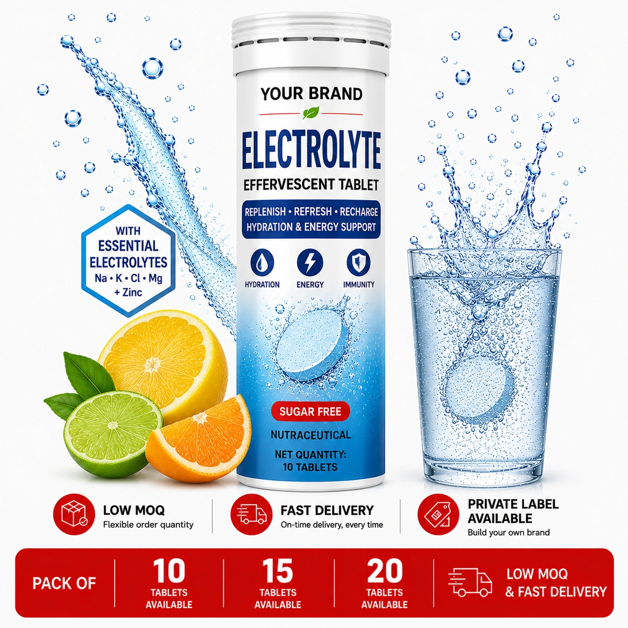 Electrolyte Effervescent Tablet