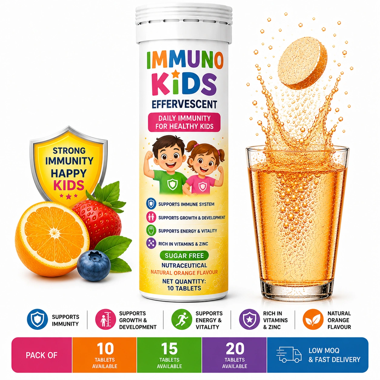Immuno Kids Effervescent Tablet