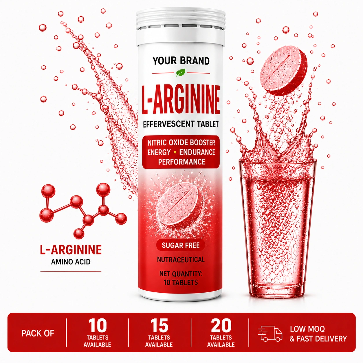 L-Arginine Effervescent Tablet