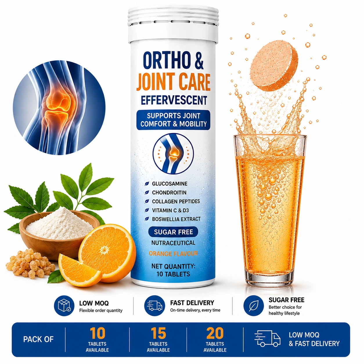 Ortho & Joint Care Effervescent Tablet