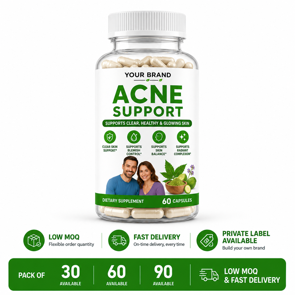 Acne capsule