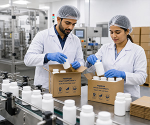 Design, print, filling, labeling, and packaging — all handled under one roof.